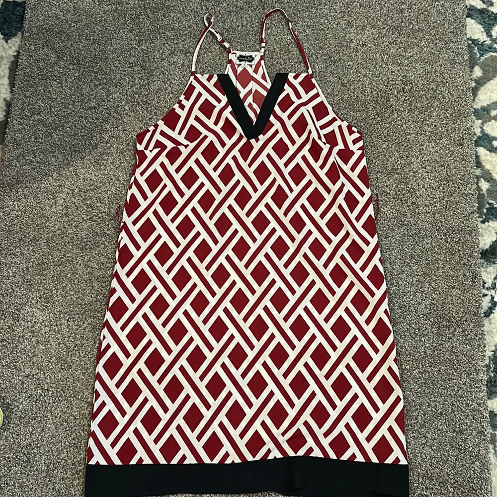 Mudpie Size Small Garnet and Black Gamecock Gameday Dress